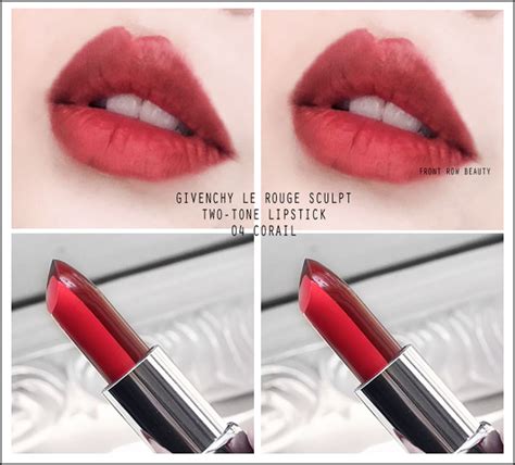 givenchy two-tone lipstick review